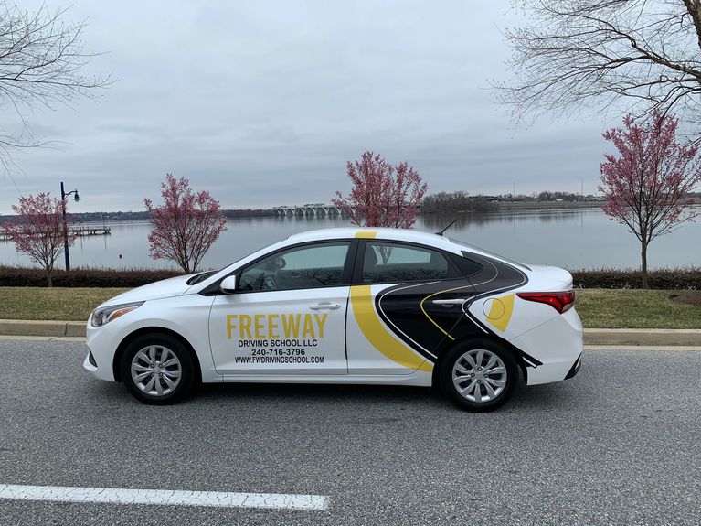 Freeway Driving School official training vehicle